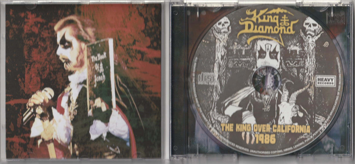 King Diamond - The King Over California 1986 CD