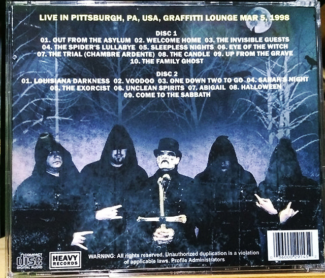 King Diamond - Voodoo In Pittsburgh 1998 2xCD