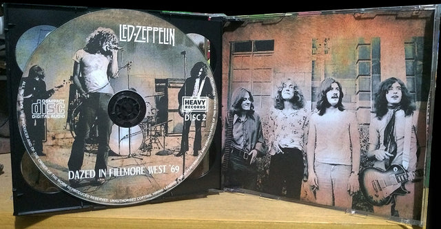 Led Zeppelin - Dazed In Fillmore West '69 2xCD