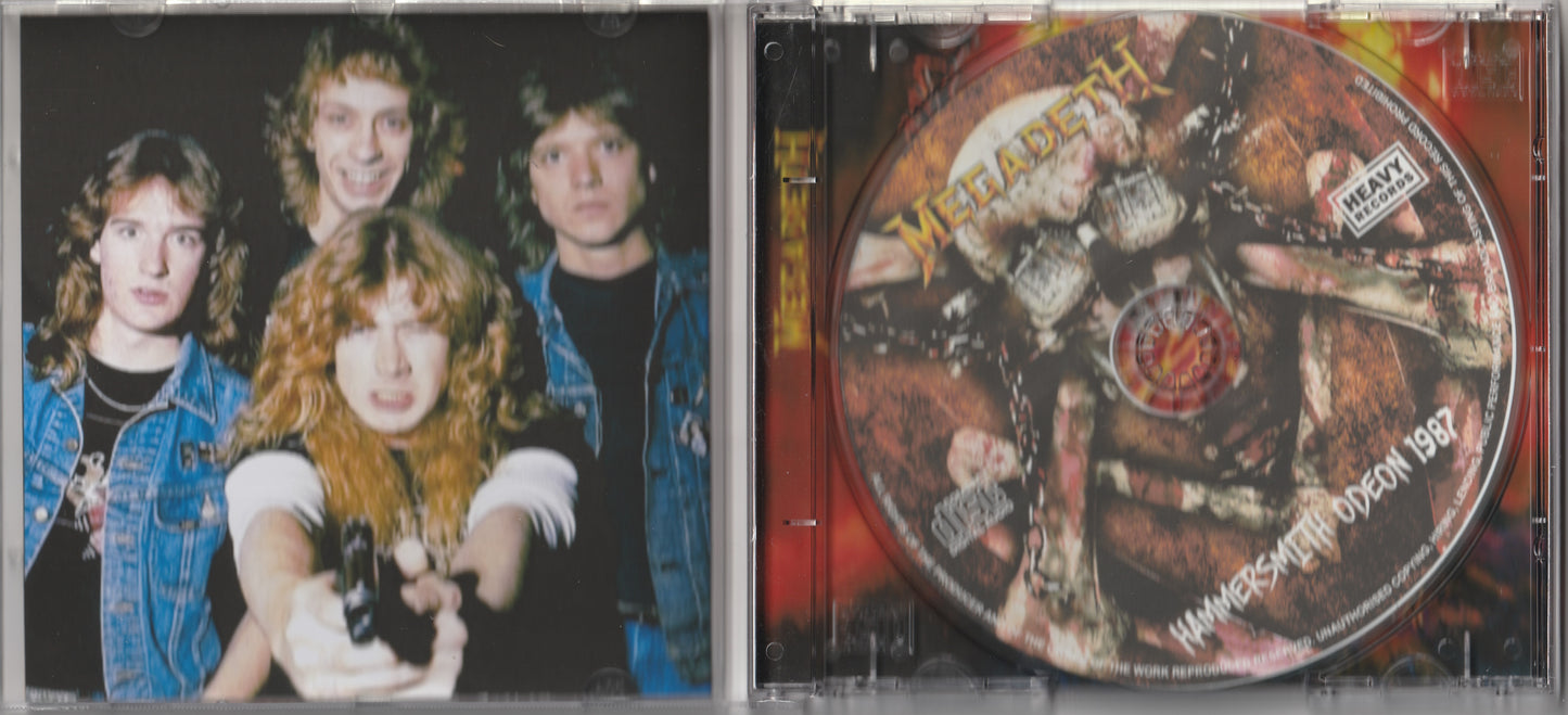 Megadeth - Hammersmith Odeon 1987 CD