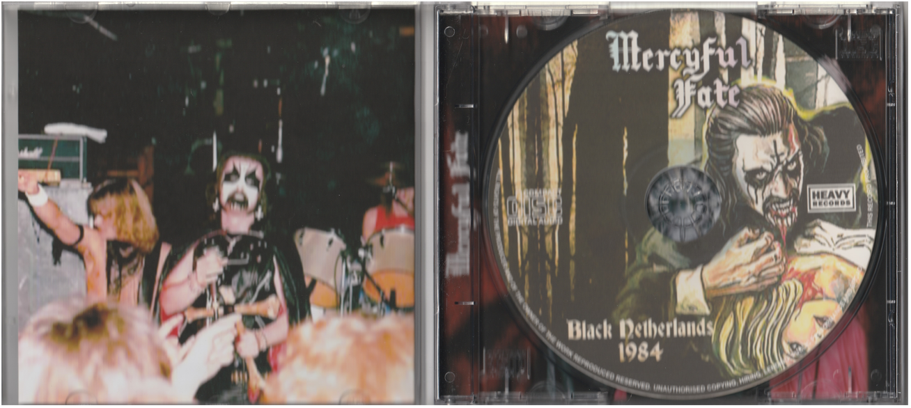 Mercyful Fate - Black Netherlands 1984 CD