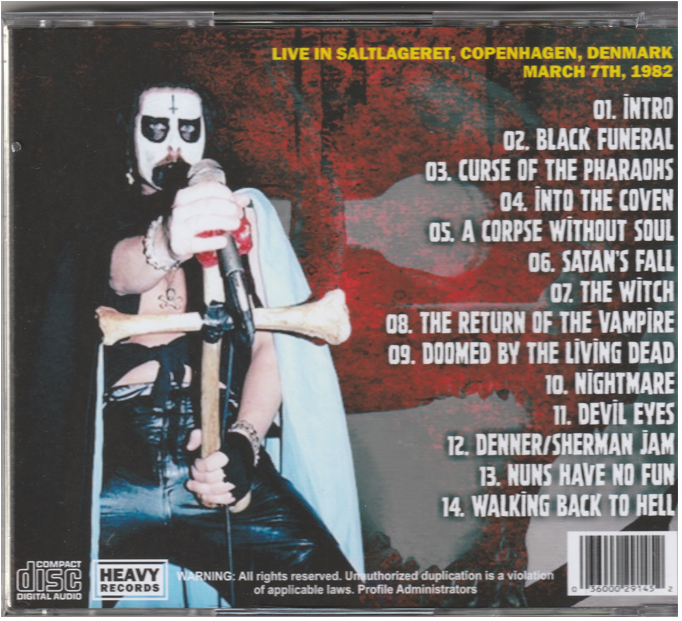 Mercyful Fate - Satan Is Better Than God CD