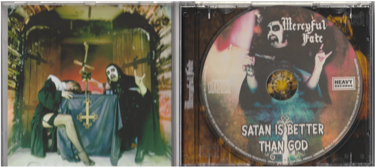 Mercyful Fate - Satan Is Better Than God CD