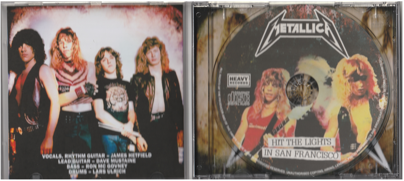 Metallica - Hit The Lights In San Francisco CD