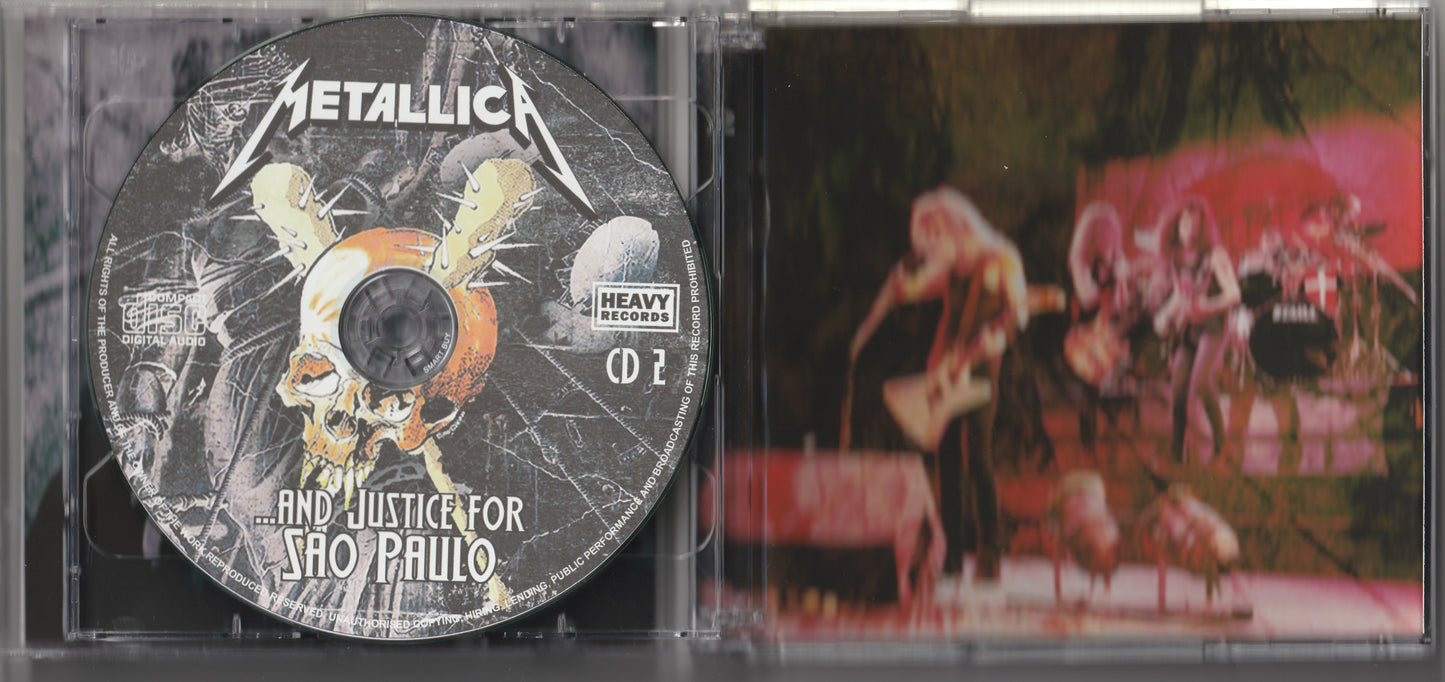 Metallica - ... And Justice For Sao Paulo 2xCD