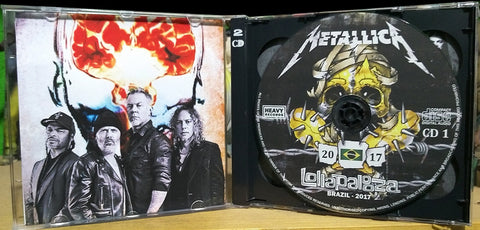 Metallica - Lollapalooza Brazil 2017 2xCD