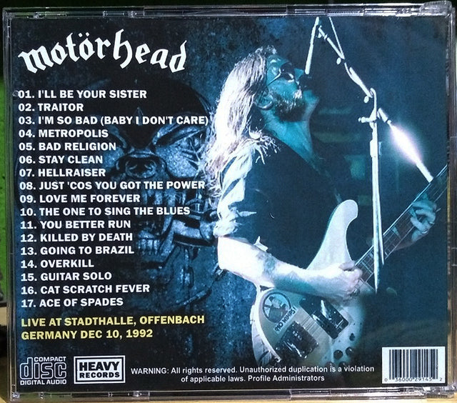 Motorhead - March In Offenbach CD