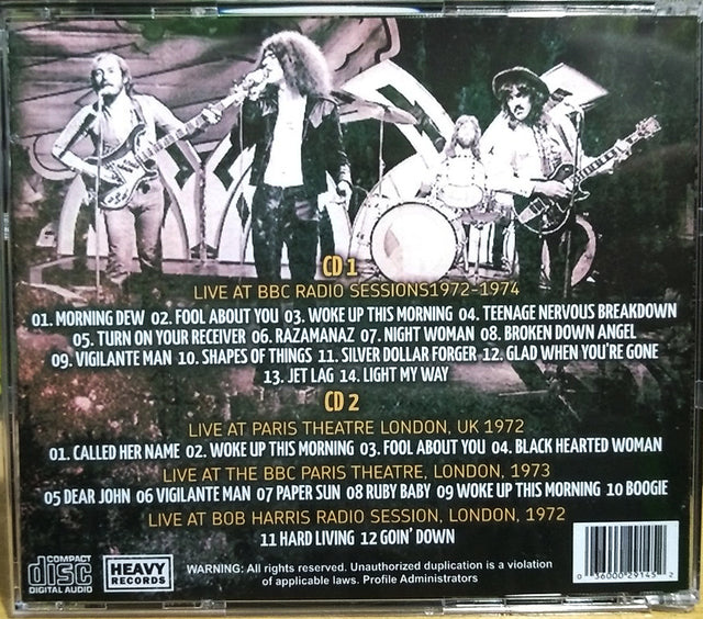 Nazareth - BBC Radio Sessions 1972-1974 2xCD