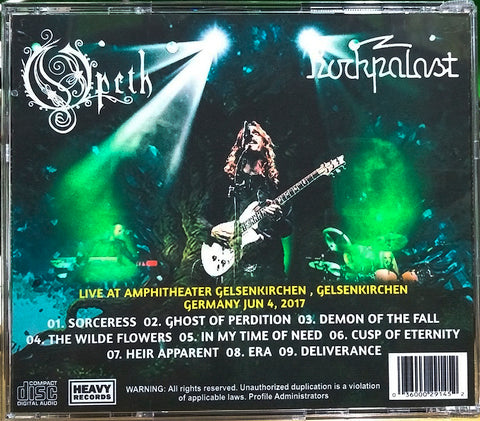 Opeth - Rockpalast 2017 CD