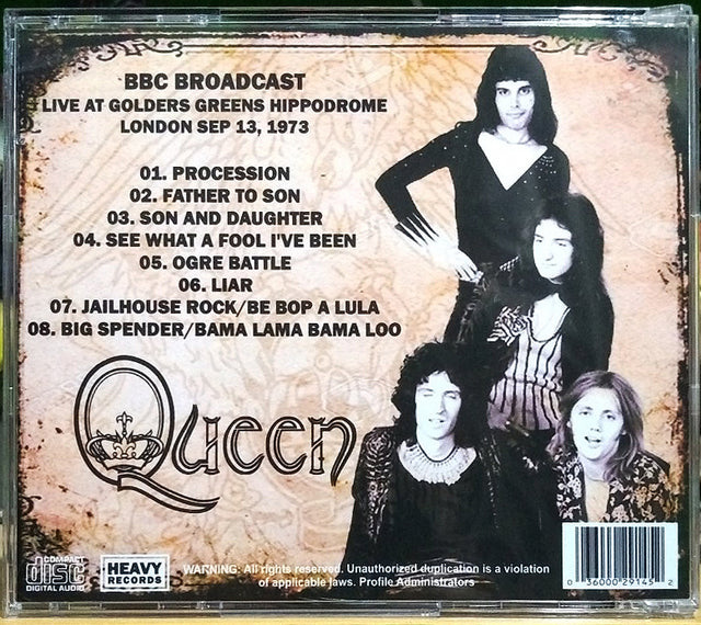 Queen - First Reign Recorded CD