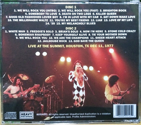 Queen - Live In Houston 1977 2xCD