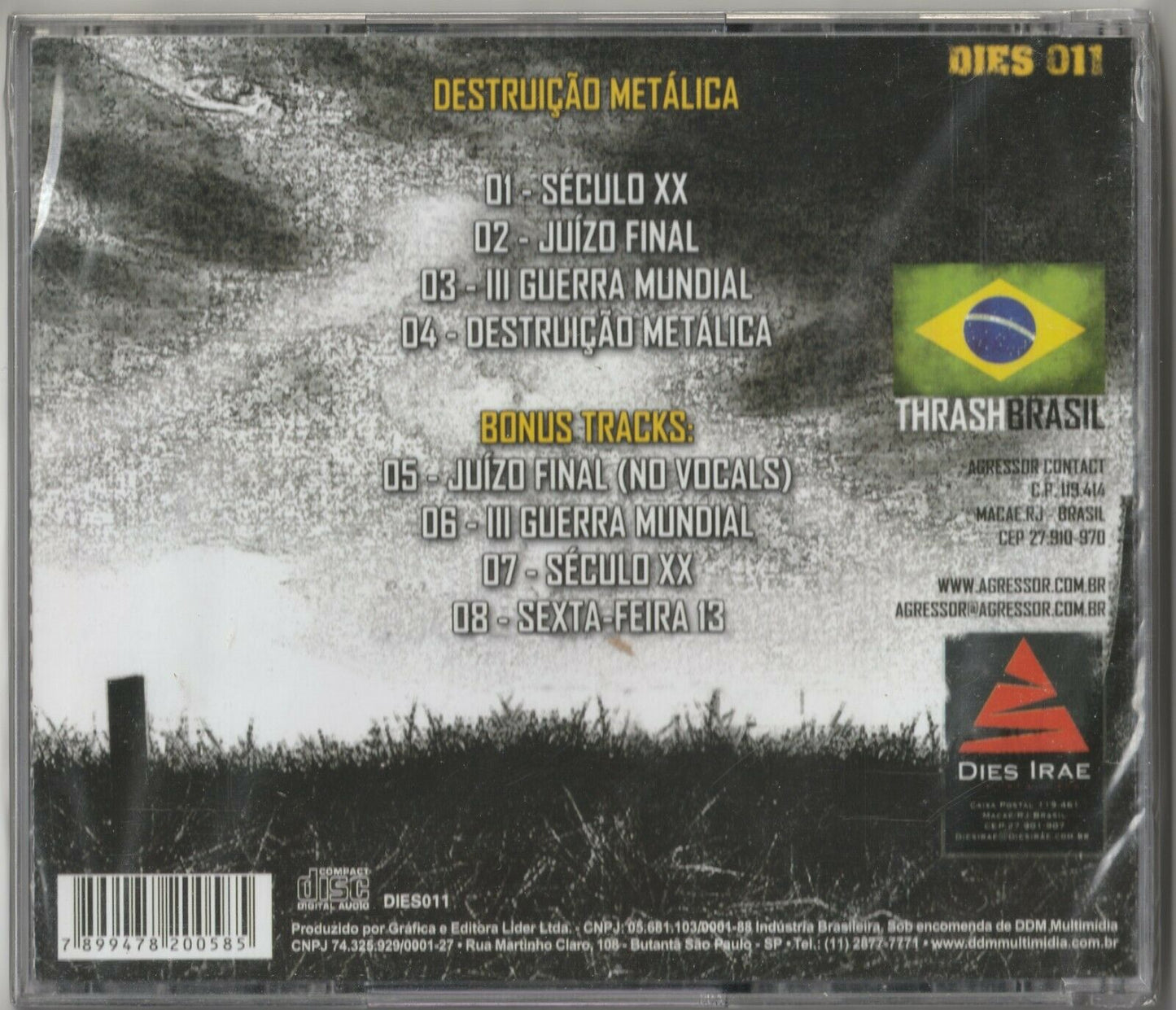 Agressor - Destruicao Metalica CD