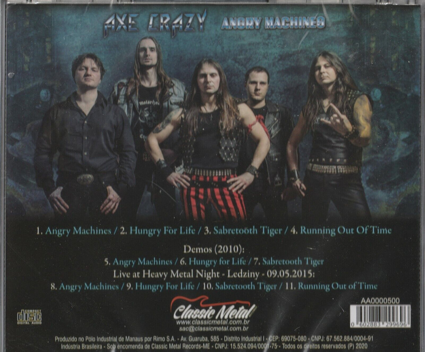 Axe Crazy - Angry Machine CD