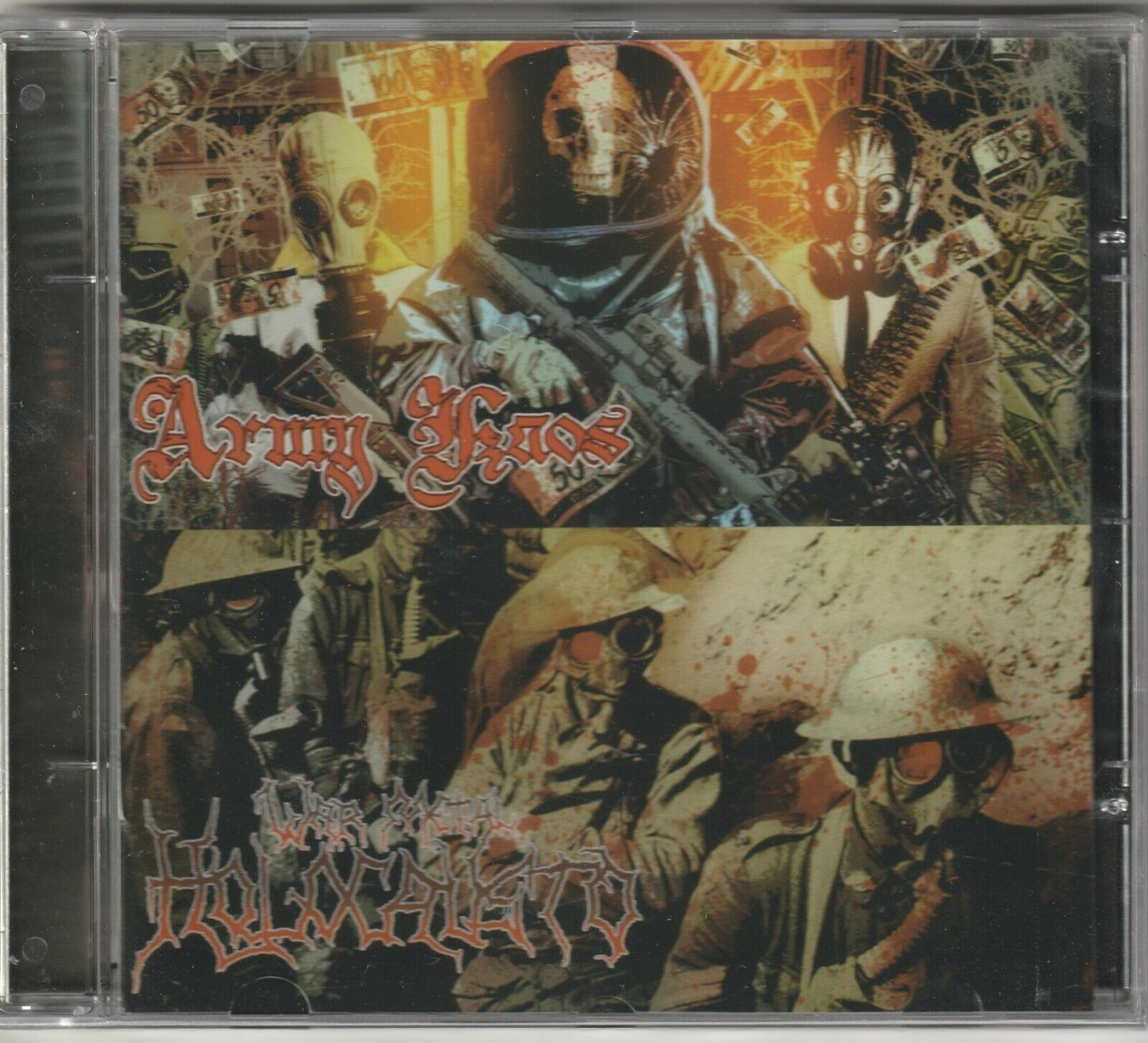 Holocausto War Metal / Army Kaos CD