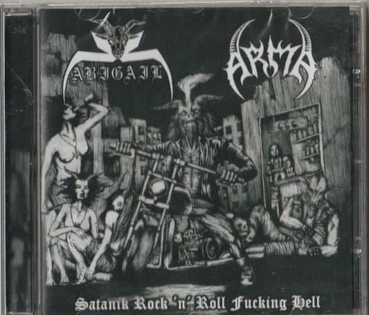 Abigail / Arma - Satanik Rock 'N' Roll Fucking Hell CD