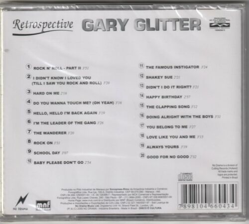 Gary Glitter - Retrospective CD