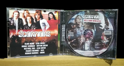 Scorpions - We'll Burn Newcastle CD