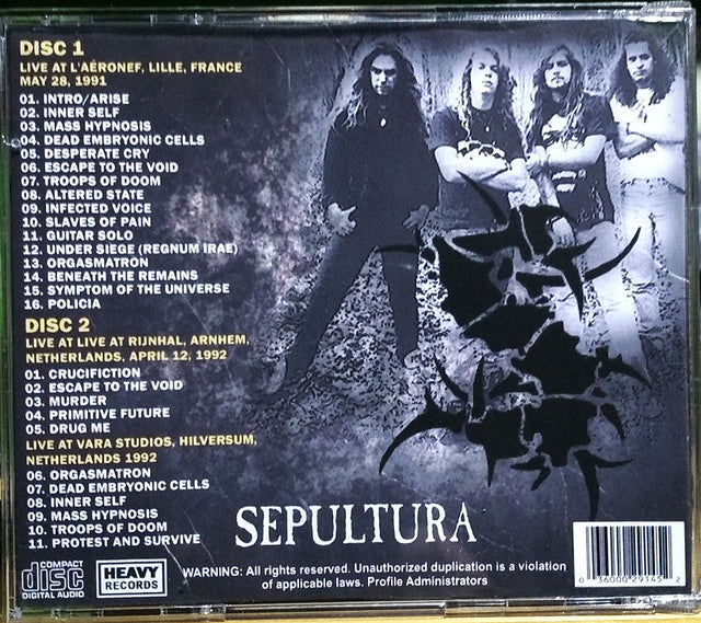 Sepultura - Infected Arise 2xCD