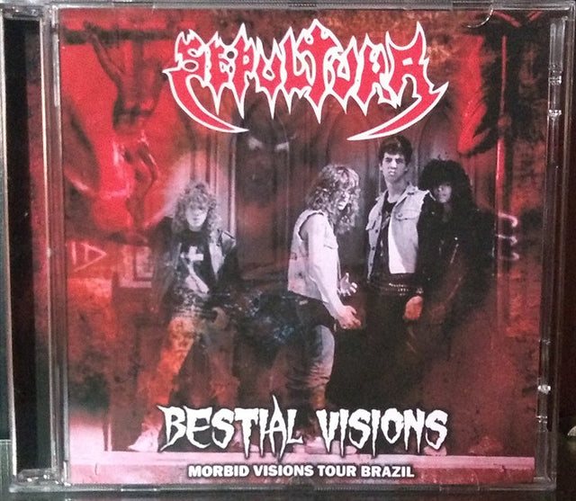 Sepultura - Bestial Visions Morbid Visions Tour Brazil 2xCD