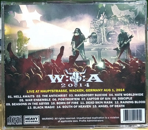 Slayer - Wacken W.O.A. 2014 CD – skilometal