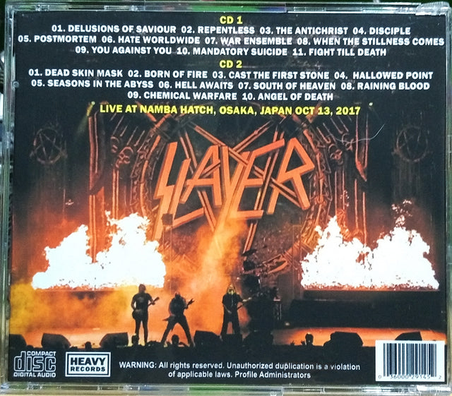 Slayer - Delusions In Japan 2xCD