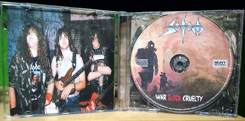 Sodom - War Blood Cruelty Sodomania Tour 88 CD