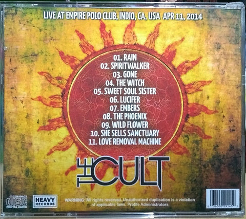 The Cult - Coachella 2014 CD