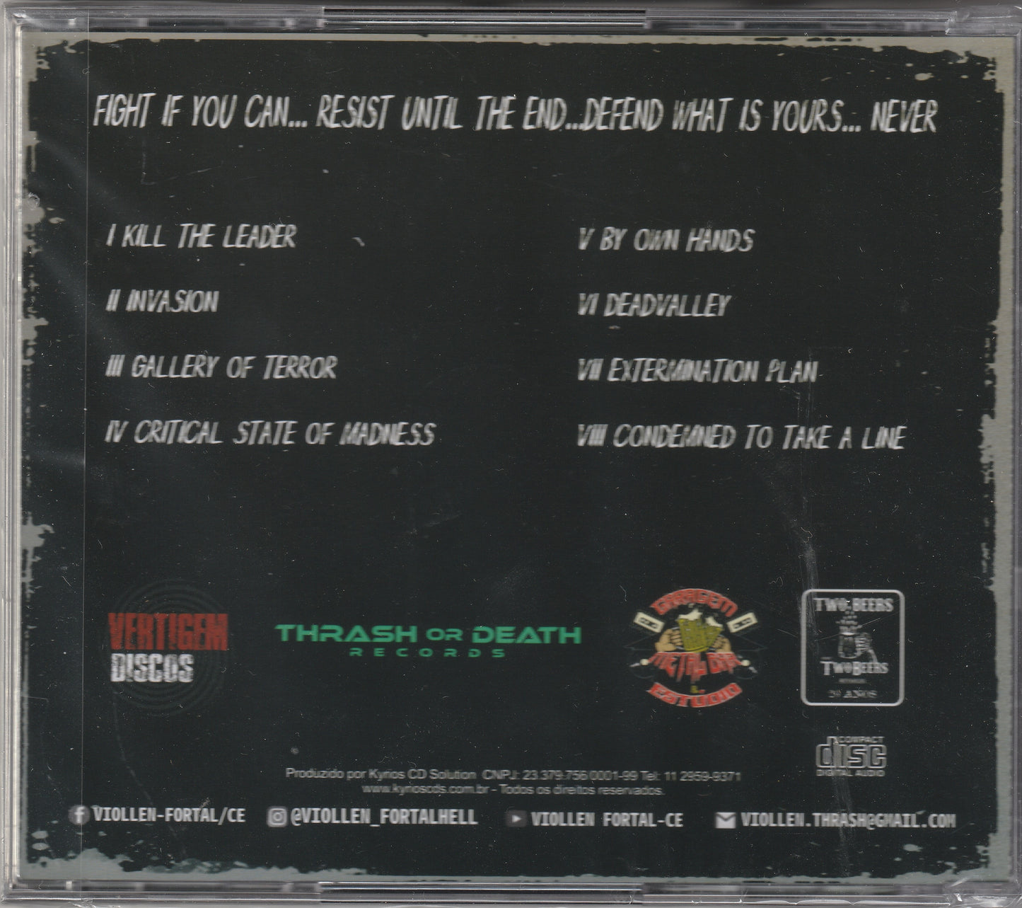 Viollen - What To Kill For? CD