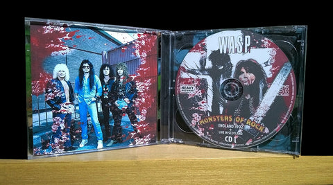 W.A.S.P. (Wasp) - Monsters Of Rock England 1992 + Live In Scotland 2xCD