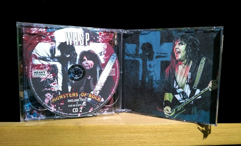 W.A.S.P. (Wasp) - Monsters Of Rock England 1992 + Live In Scotland 2xCD