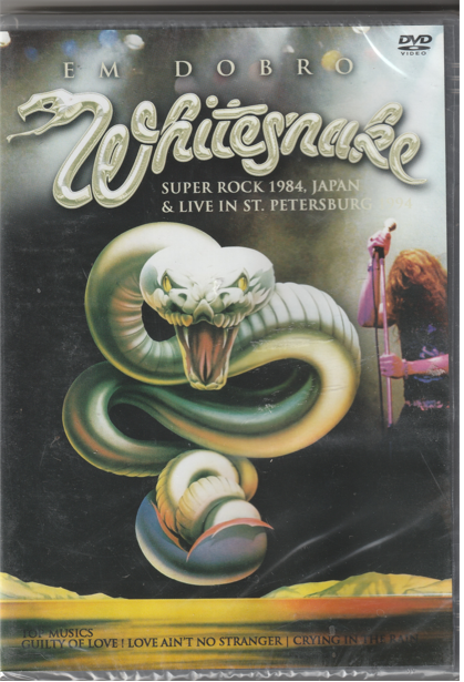 Whitesnake - Super Rock 1984 Japan & Live In St. Petersburg 1994 DVD
